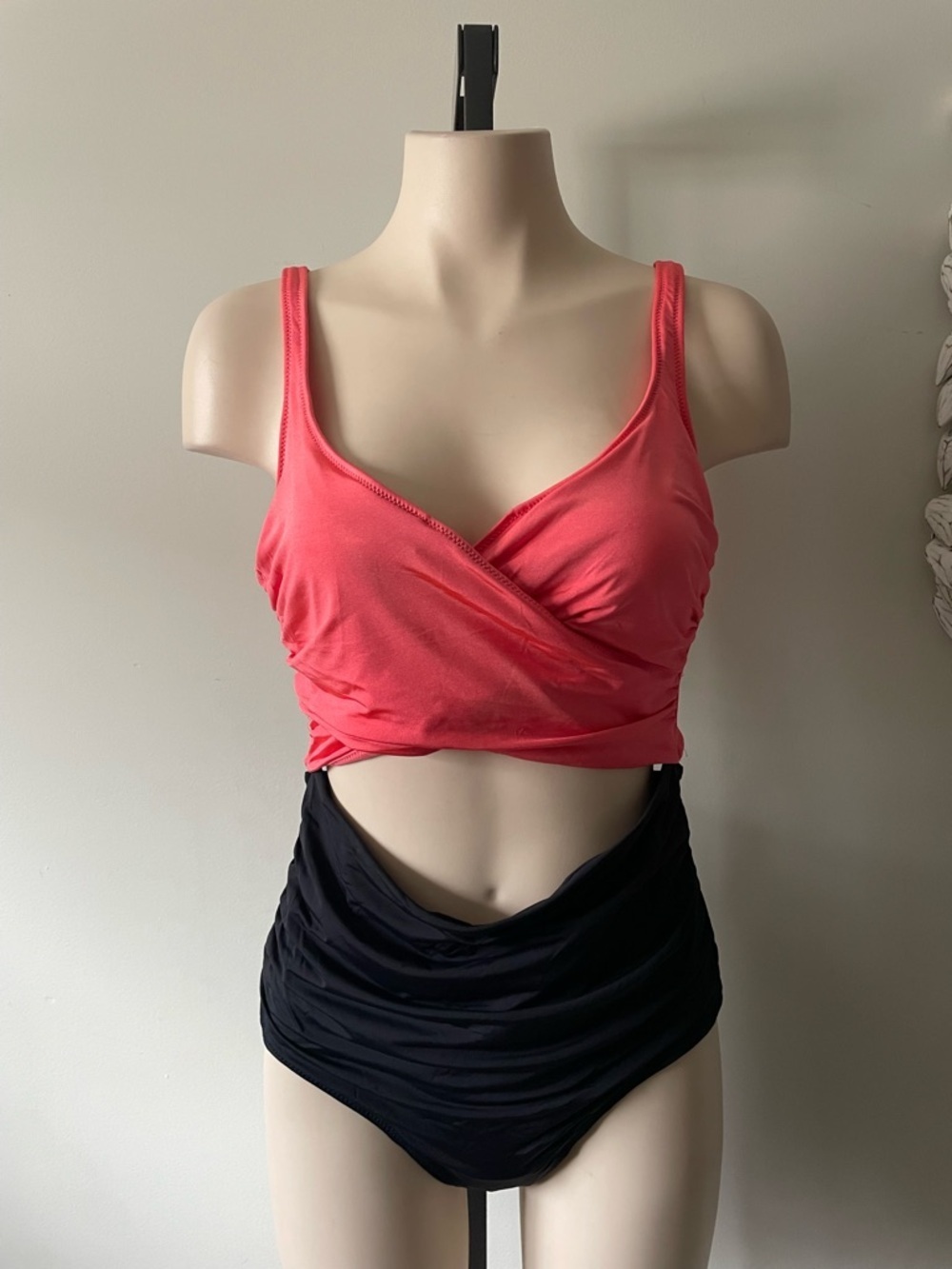 Everyday Sunday Wrap Cutout One Piece Swimsuit Size 12